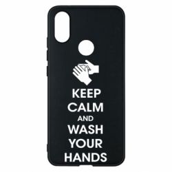 Чехол для Xiaomi Mi A2 Keep calm and wash your hands - PrintSalon
