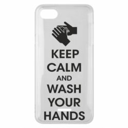 Чехол для Xiaomi Redmi 6A Keep calm and wash your hands