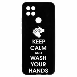 Чехол для Oppo A15s/A15 Keep calm and wash your hands - PrintSalon