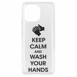 Чехол для Xiaomi Mi11 Keep calm and wash your hands - PrintSalon