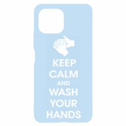 Чехол для Xiaomi Mi11 Lite Keep calm and wash your hands - PrintSalon