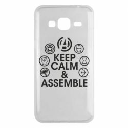 Чехол для Samsung J3 2016 Keep calm & assemble - PrintSalon