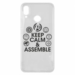 Чехол для Huawei P Smart Plus 2018 Keep calm & assemble - PrintSalon