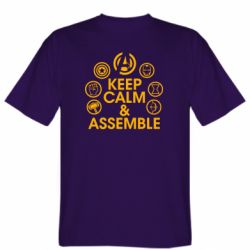 Мужская футболка Stedman Keep calm & assemble - PrintSalon