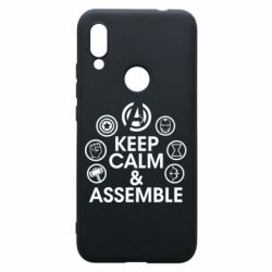 Чехол для Xiaomi Redmi 7 Keep calm & assemble - PrintSalon
