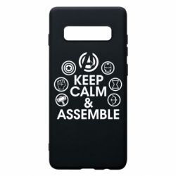 Чехол для Samsung S10+ Keep calm & assemble - PrintSalon