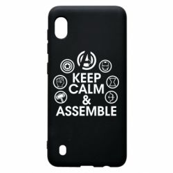 Чехол для Samsung A10 Keep calm & assemble - PrintSalon