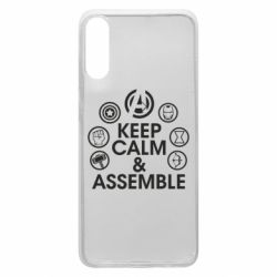 Чехол для Samsung A70 Keep calm & assemble - PrintSalon