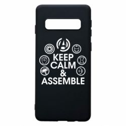 Чехол для Samsung S10 Keep calm & assemble - PrintSalon
