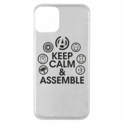 Чехол для iPhone 11 Keep calm & assemble - PrintSalon
