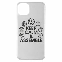 Чехол для iPhone 11 Pro Max Keep calm & assemble - PrintSalon
