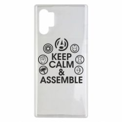 Чехол для Samsung Note 10 Plus Keep calm & assemble - PrintSalon