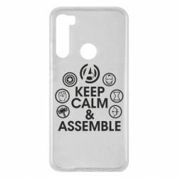 Чехол для Xiaomi Redmi Note 8 Keep calm & assemble - PrintSalon