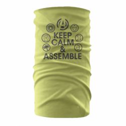 Бандана Keep calm & assemble - PrintSalon