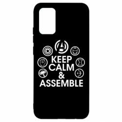 Чехол для Samsung A02s/M02s Keep calm & assemble - PrintSalon