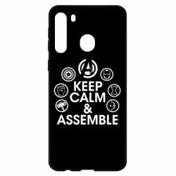 Чехол для Samsung A21 Keep calm & assemble - PrintSalon
