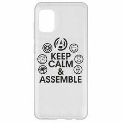 Чехол для Samsung A31 Keep calm & assemble - PrintSalon