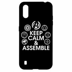 Чехол для Samsung A01/M01 Keep calm & assemble - PrintSalon