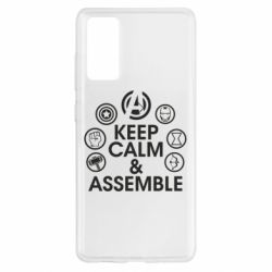 Чехол для Samsung S20 FE Keep calm & assemble - PrintSalon