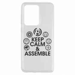 Чехол для Samsung S20 Ultra Keep calm & assemble - PrintSalon