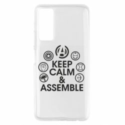 Чехол для Huawei P Smart 2021 Keep calm & assemble - PrintSalon
