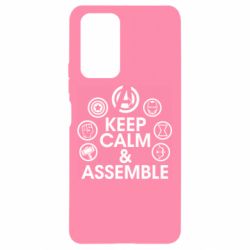 Чехол для Xiaomi Redmi Note 10 Pro Keep calm & assemble - PrintSalon