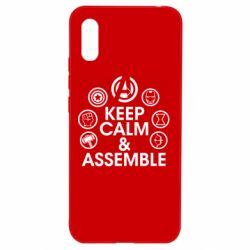 Чехол для Xiaomi Redmi 9a Keep calm & assemble - PrintSalon