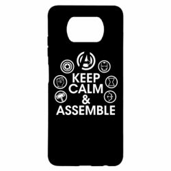 Чехол для Xiaomi Poco X3 Keep calm & assemble - PrintSalon