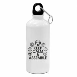 Фляга Keep calm & assemble - PrintSalon