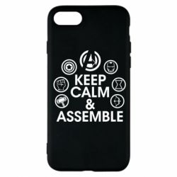 Чехол для iPhone 7 Keep calm & assemble - PrintSalon