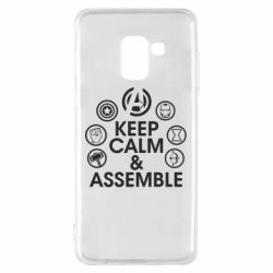 Чехол для Samsung A8 2018 Keep calm & assemble - PrintSalon