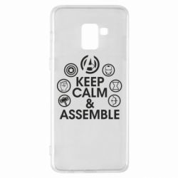 Чехол для Samsung A8+ 2018 Keep calm & assemble - PrintSalon