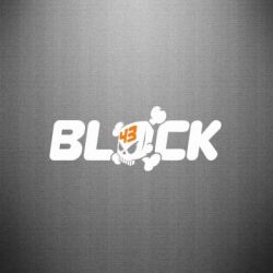 Наклейка Ken Block 43 - PrintSalon