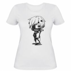 Женская футболка Кэн Канэки - PrintSalon