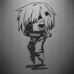 Наклейка Кэн Канэки - PrintSalon