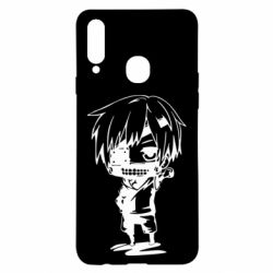 Чехол для Samsung A20s Кэн Канэки - PrintSalon