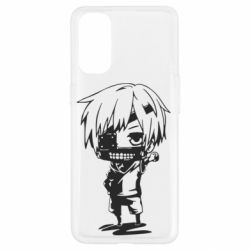 Чехол для Oppo Reno 4 Кэн Канэки - PrintSalon