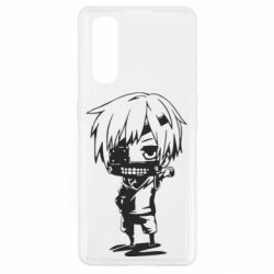 Чехол для Oppo Find X2 Кэн Канэки - PrintSalon