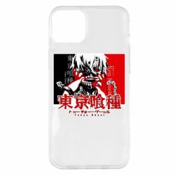 Чехол для iPhone 14 Plus Ken Kaneki - PrintSalon