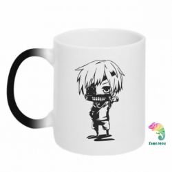 Чашка-хамелеон Кэн Канэки - PrintSalon