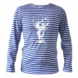 Тельняшка с длинным рукавом Кэн Канэки - PrintSalon