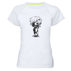 Женская футболка для спорта Кэн Канэки - PrintSalon