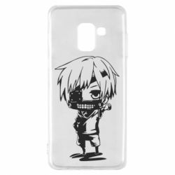 Чехол для Samsung A8 2018 Кэн Канэки