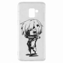 Чехол для Samsung A8+ 2018 Кэн Канэки - PrintSalon