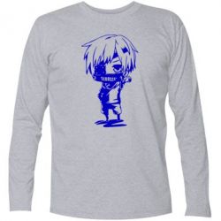 Футболка с длинным рукавом Кэн Канэки - PrintSalon