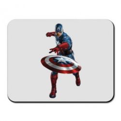 Коврик для мыши Кэп - PrintSalon