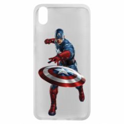 Чехол для Xiaomi Redmi 7A Кэп - PrintSalon