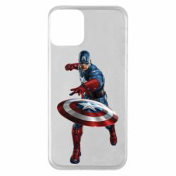 Чехол для iPhone 11 Кэп - PrintSalon