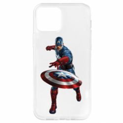 Чехол для iPhone 12 Кэп - PrintSalon