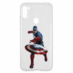 Чехол для Samsung A11/M11 Кэп - PrintSalon